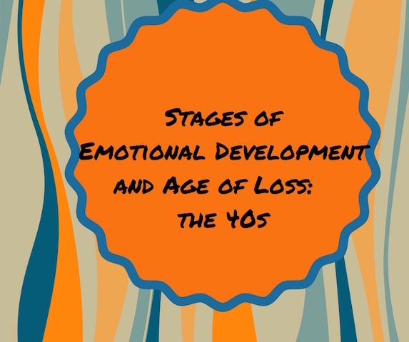 stage of emotional development and age of loss