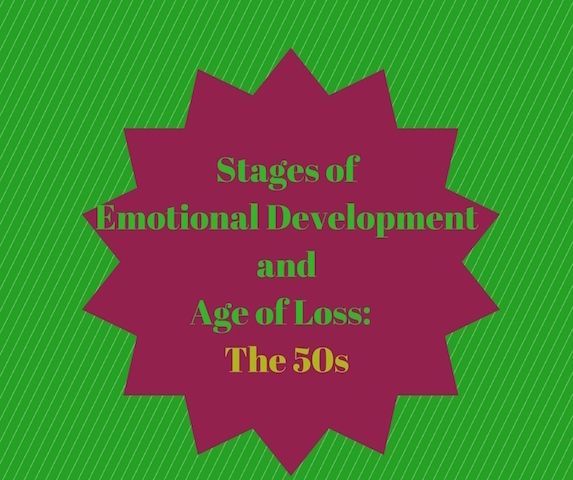 stage of emotional development and age of loss